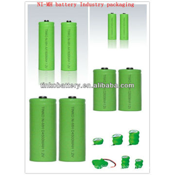 Rechargeable Battery AAA (ni-mh rechargeable battery ) AA/AAA/C/D/9V size OEM welcomed